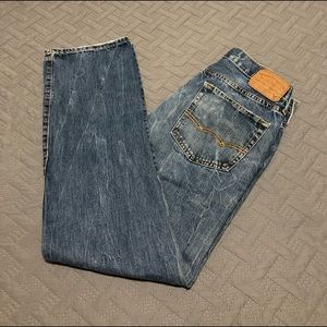 AMERICAN EAGLE MEN’s JEANS!32x34 ORIGINALSTRAIGHT.STYLISH LIKE NEW!☆